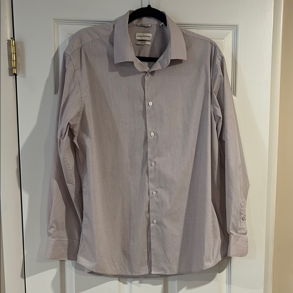 Lucky Brand Men's Dress Shirt - Light Purple